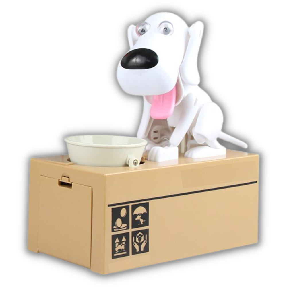 Piggy bank puppy dog