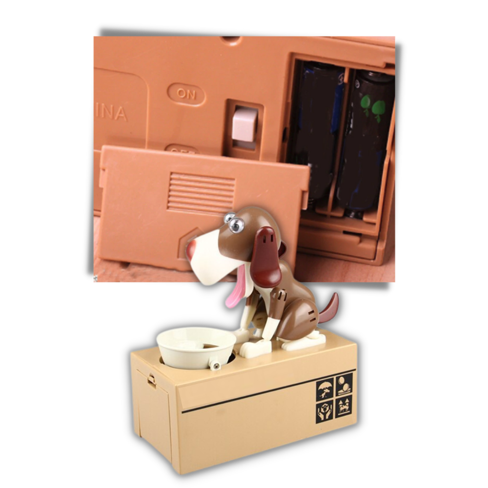 Cucciolo di cane salvadanaio - Ozerty