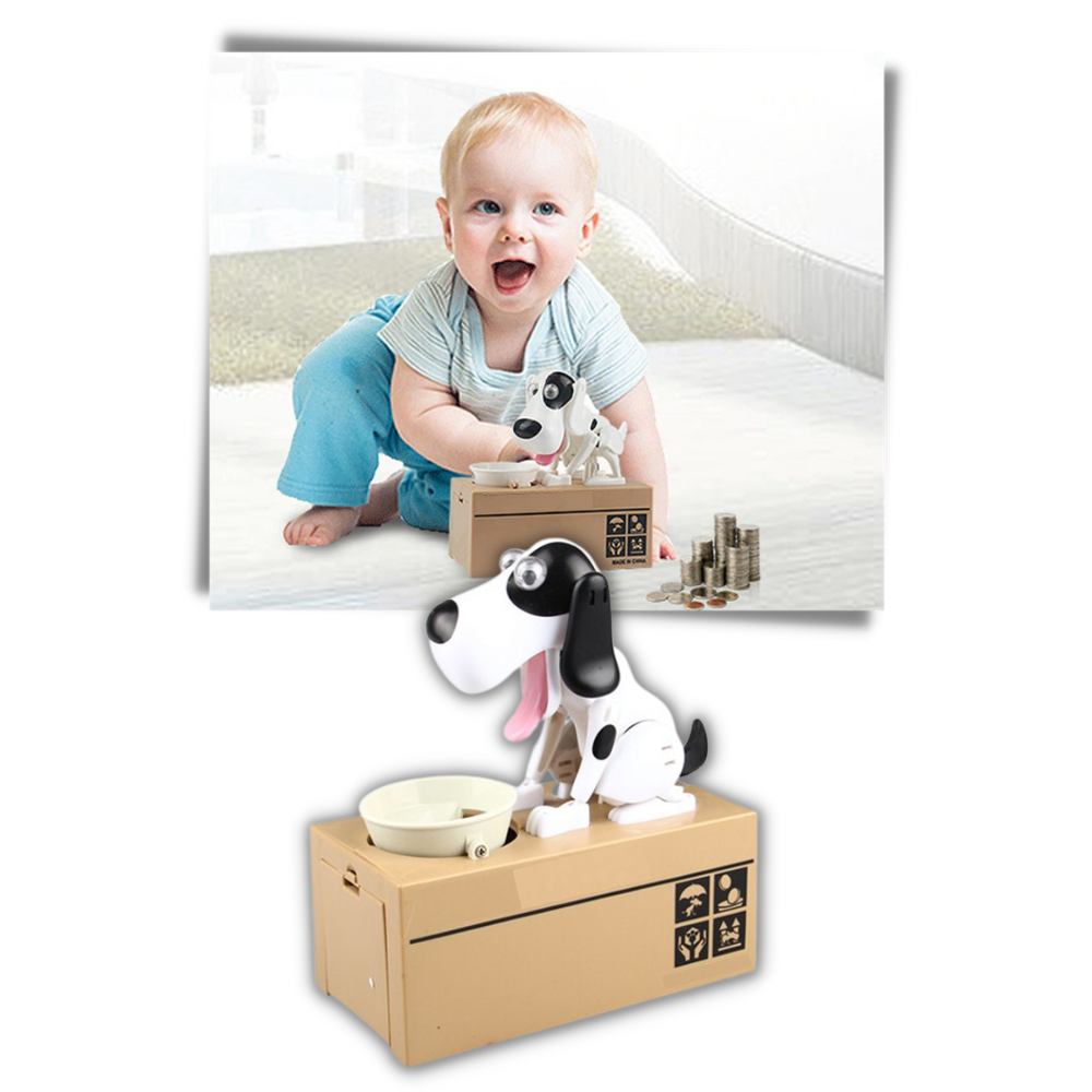 Cucciolo di cane salvadanaio - Ozerty