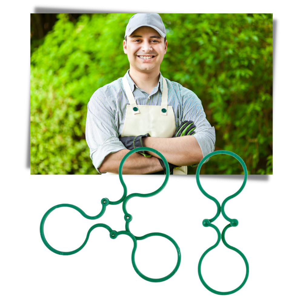 Confezione di fermi per piante da giardino - Ozerty