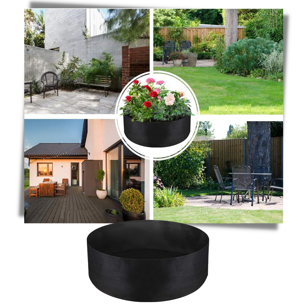 Vaso da vivaio in feltro rialzato per piante - Ozerty