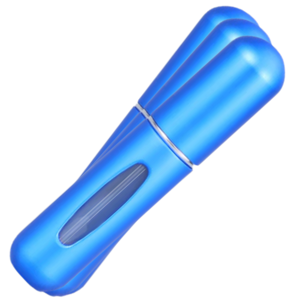 Pack of 3 mini refillable perfume bottles