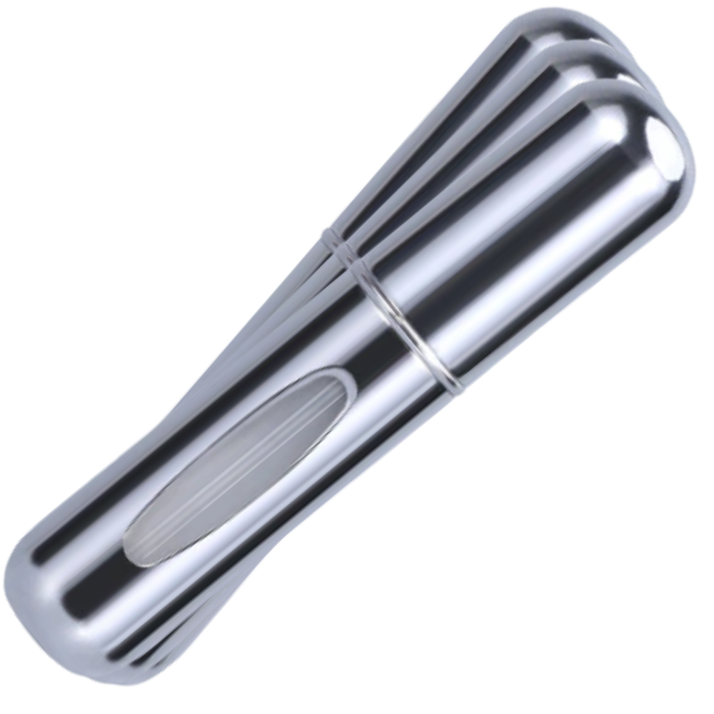 Pack of 3 mini refillable perfume bottles