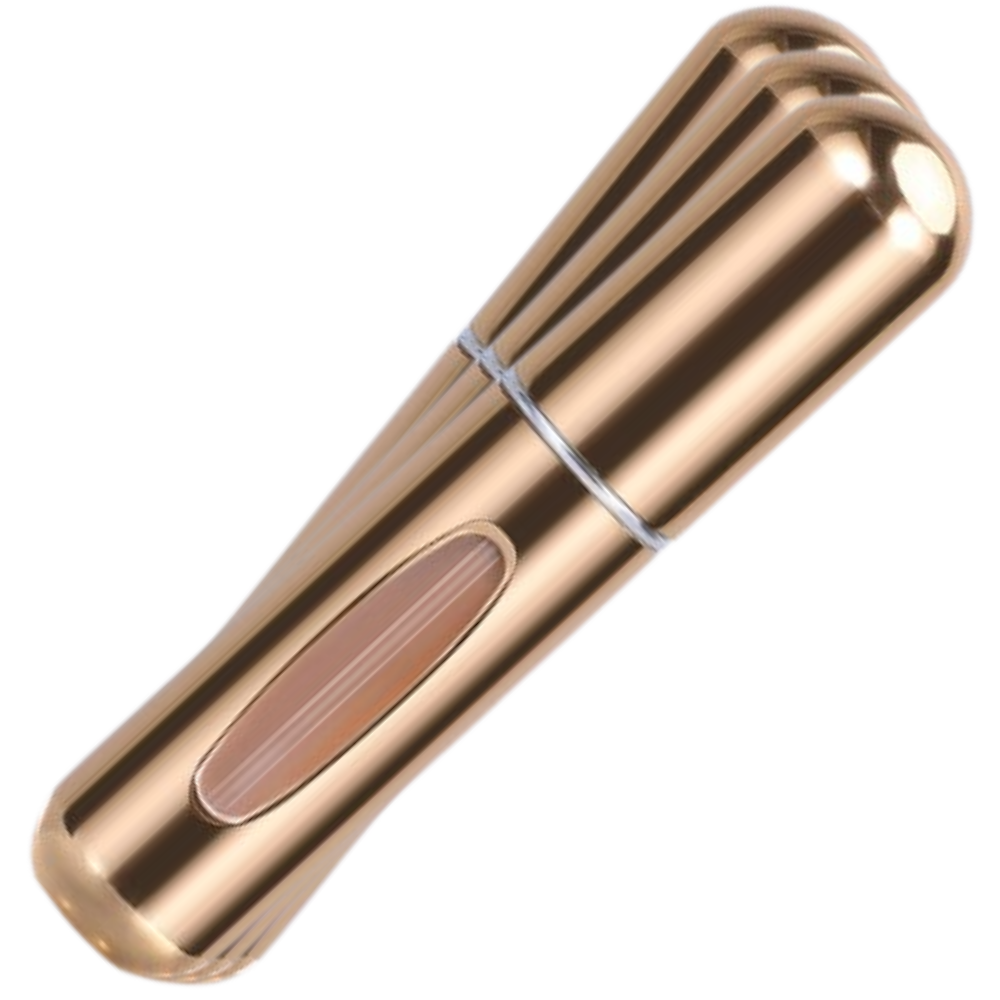 Pack of 3 mini refillable perfume bottles