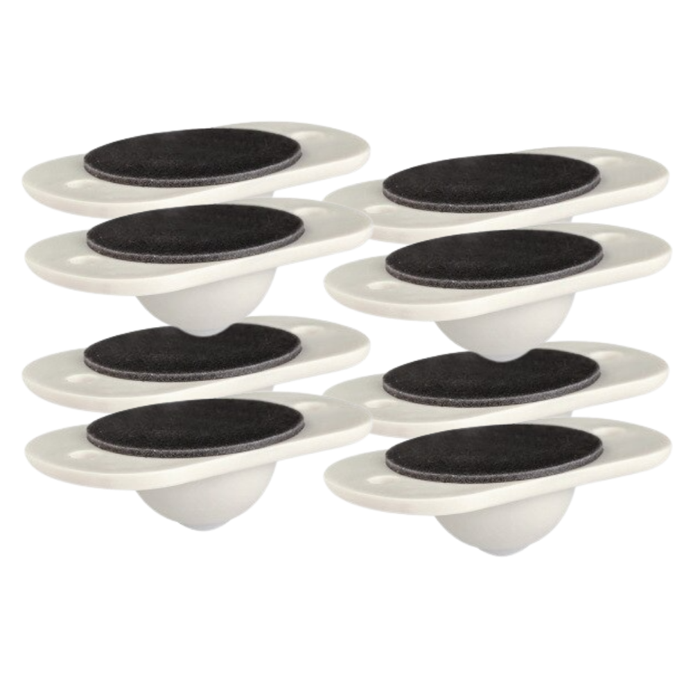 Ruota girevole per mobili adesiva - Ozerty