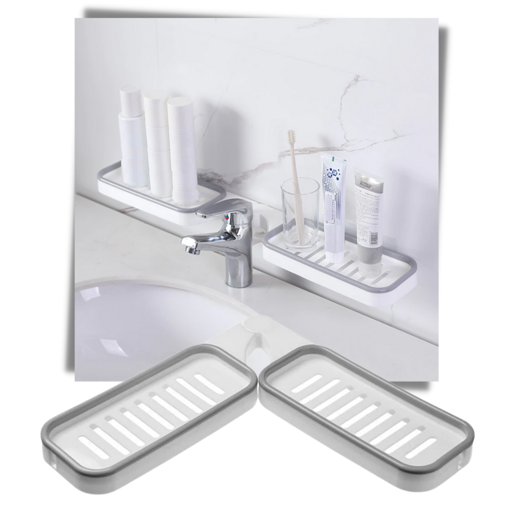 Scaffale di stoccaggio a parete per il bagno - Ozerty