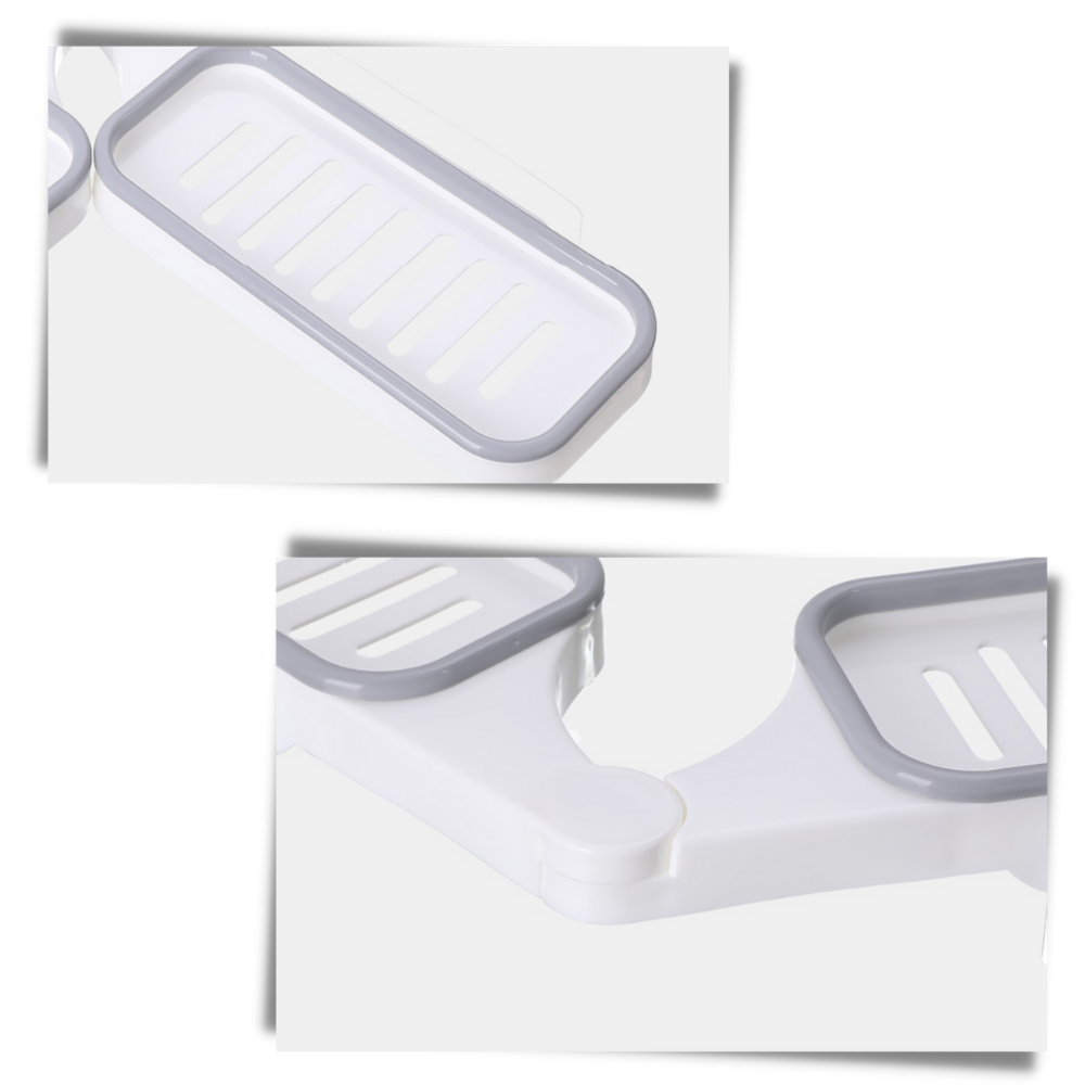 Scaffale di stoccaggio a parete per il bagno - Ozerty