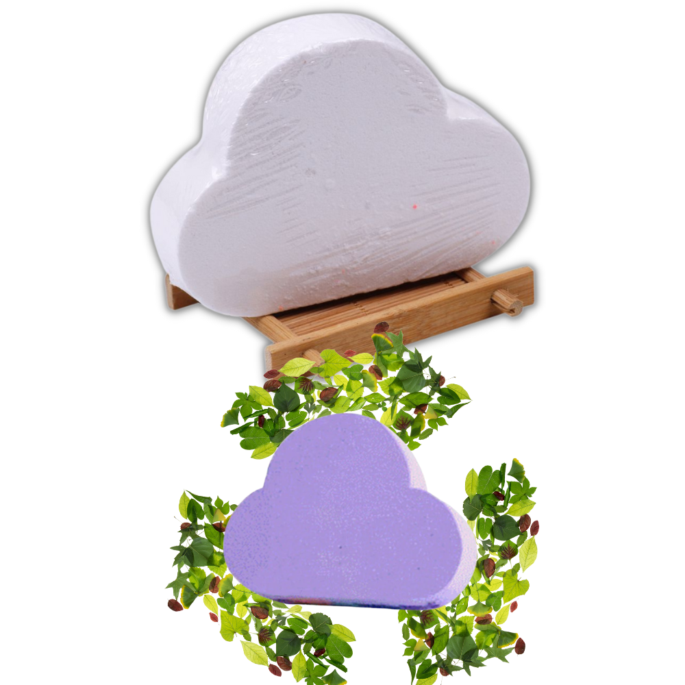 Bomba da bagno colorata al sale marino - Ozerty