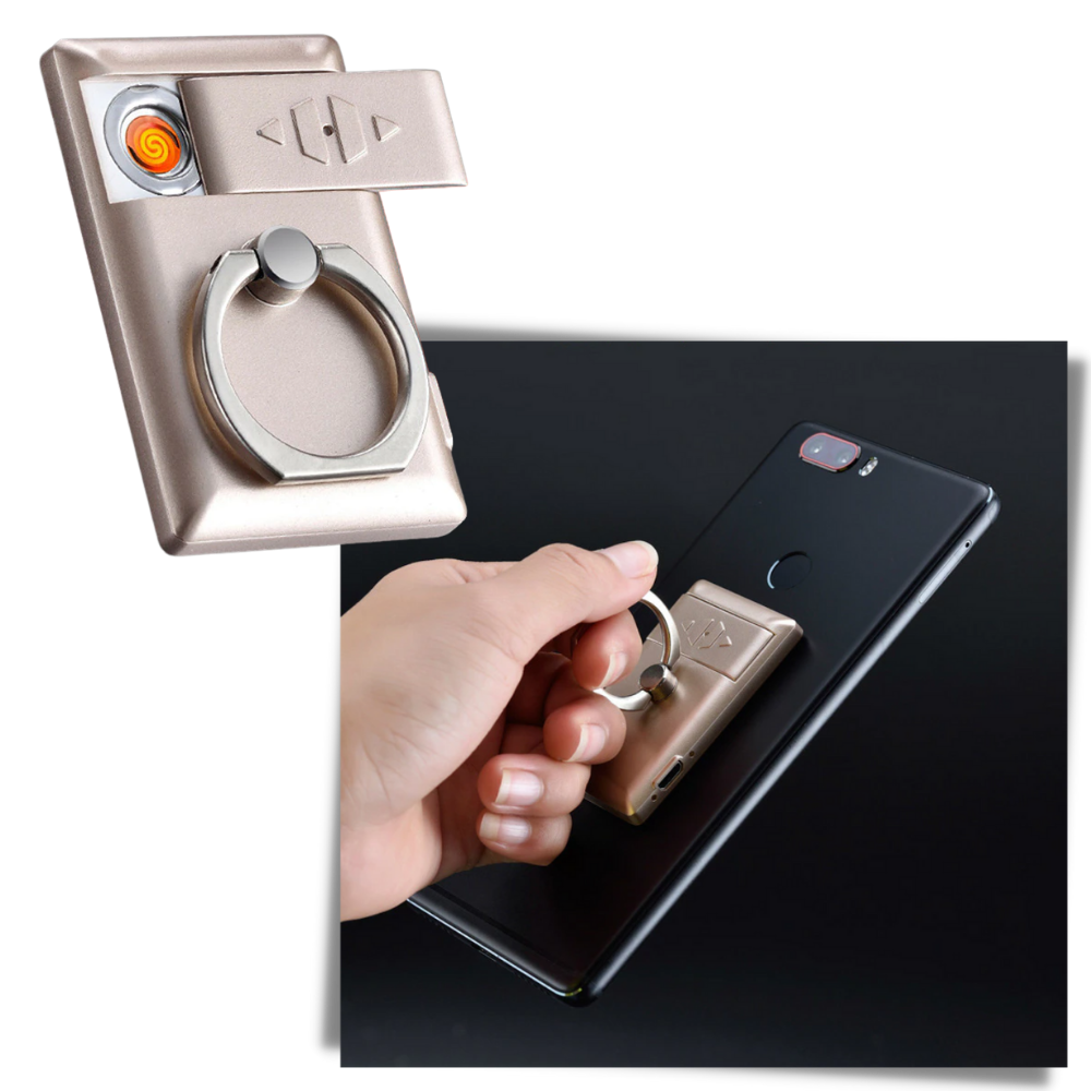 Anello del telefono con accendino - Ozerty