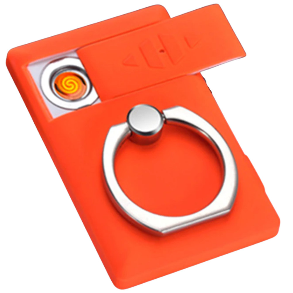 Phone ring with lighter