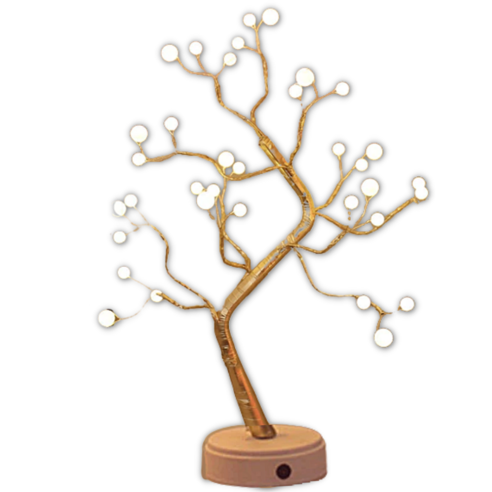 Delightful rose tree lamp