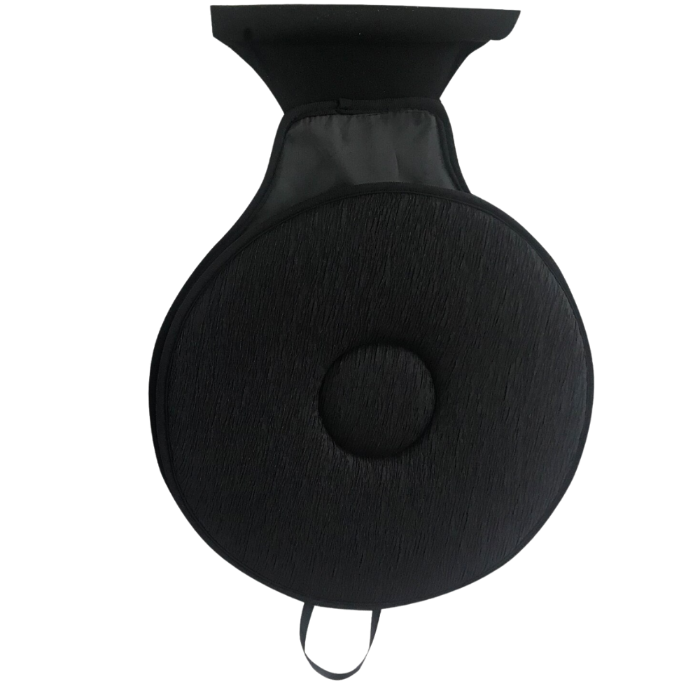 Swivel memory foam car seat