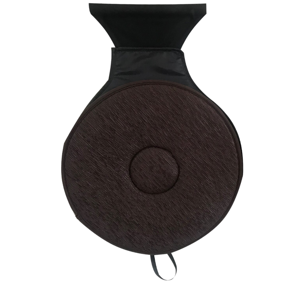 Swivel memory foam car seat