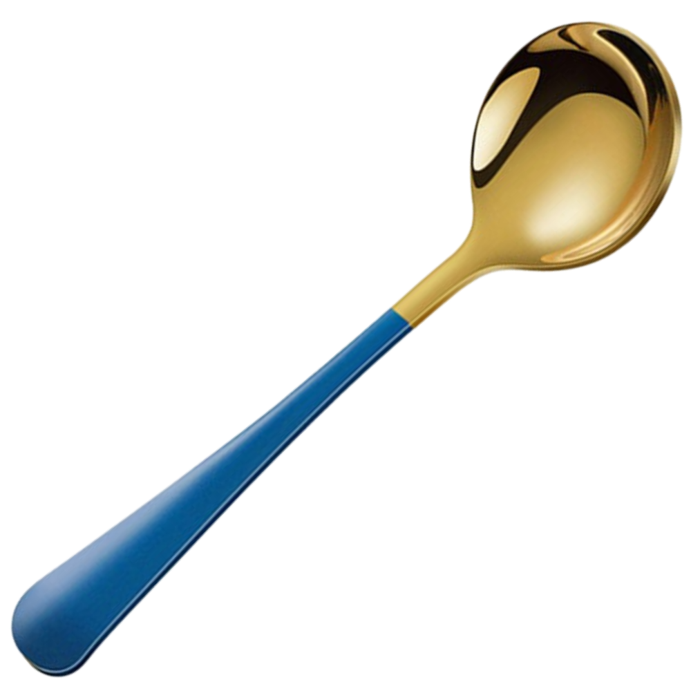 Pack of 2 stainless steel spoons