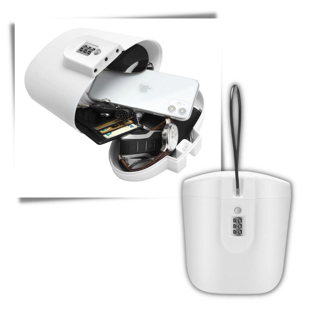 Cassetta di sicurezza portatile con maniglia - Ozerty