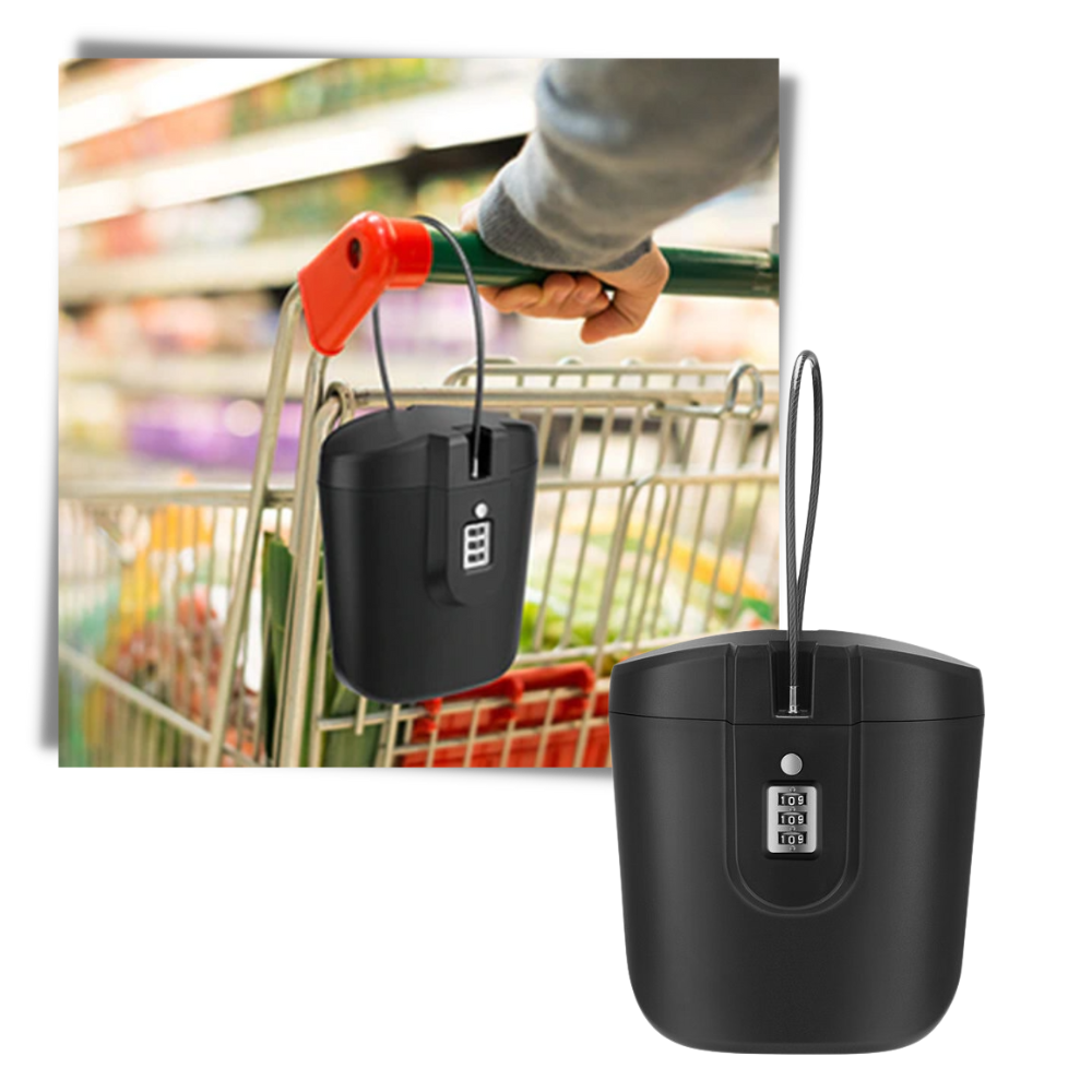 Cassetta di sicurezza portatile con maniglia