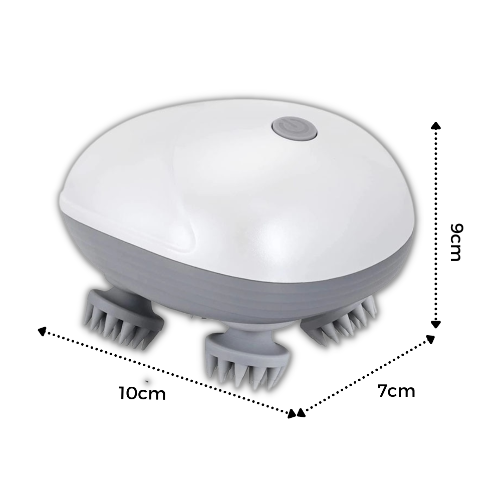 Massaggiatore vibrante per il cuoio capelluto - Ozerty