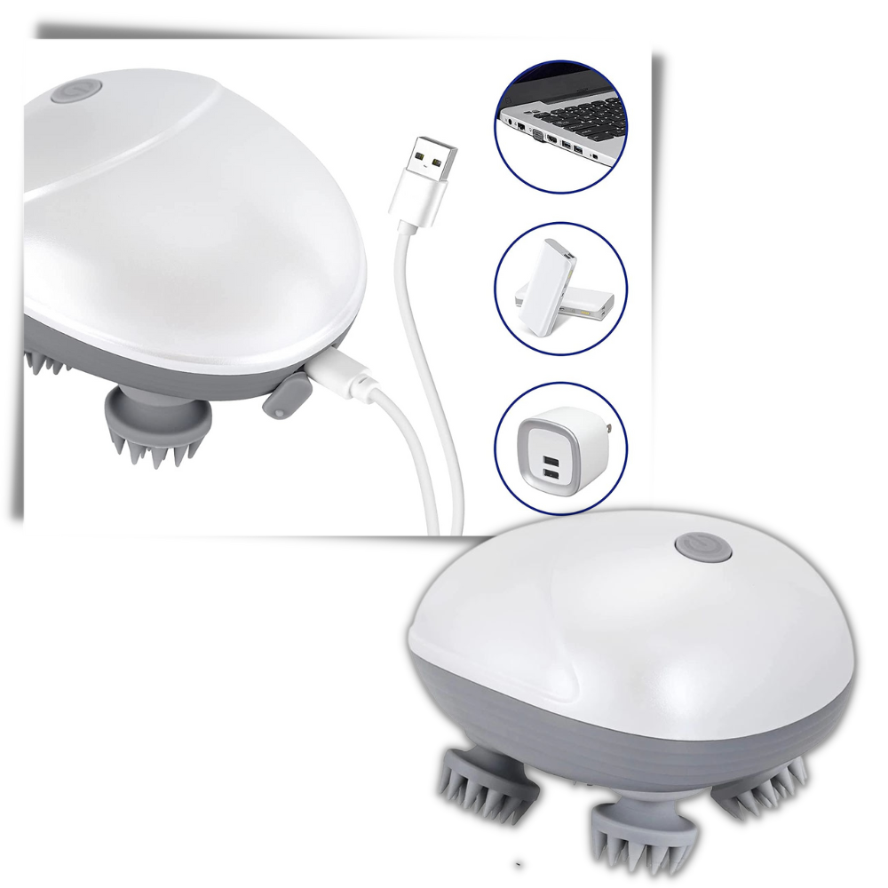 Massaggiatore vibrante per il cuoio capelluto - Ozerty