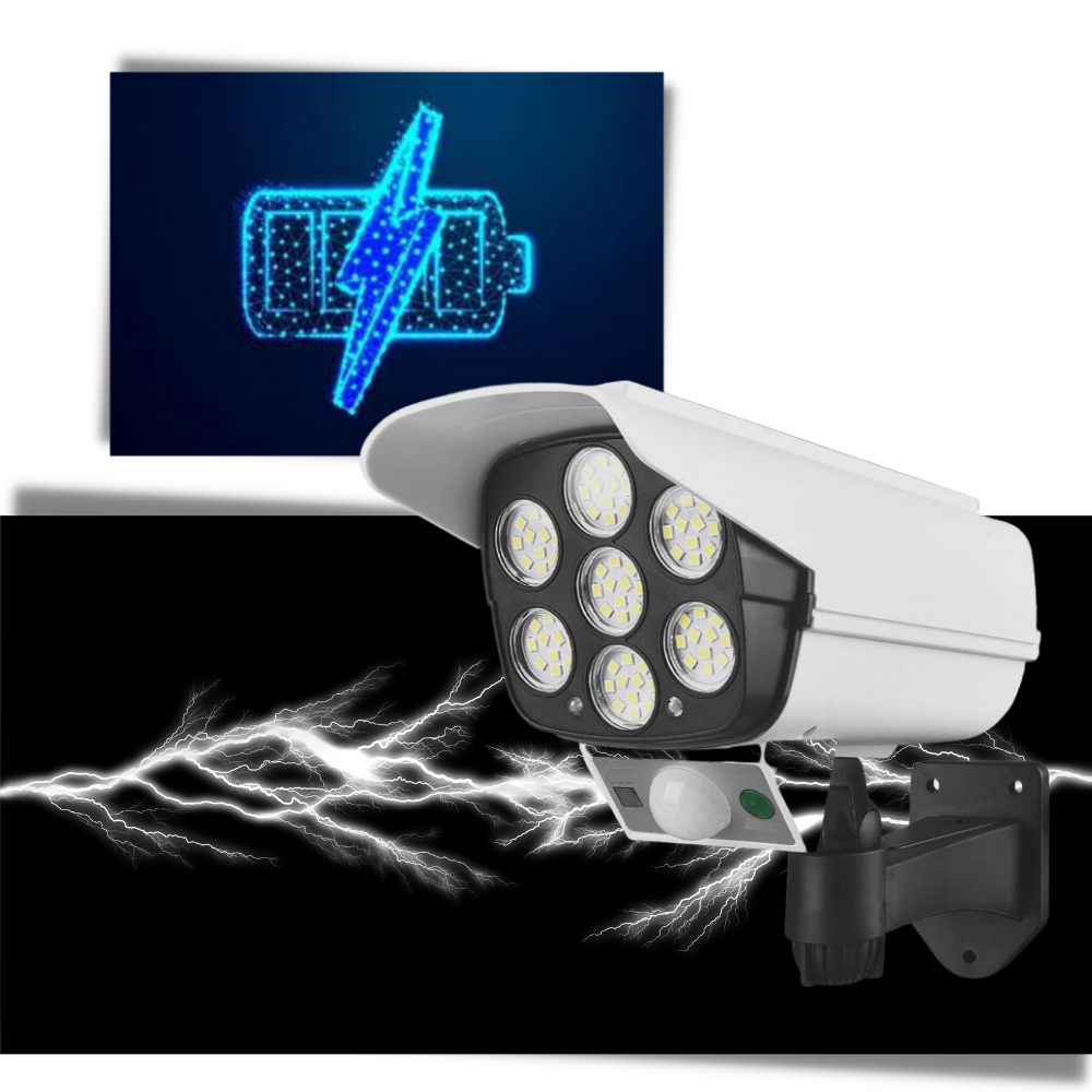 Lampada LED con sensore di movimento solare - Ozerty