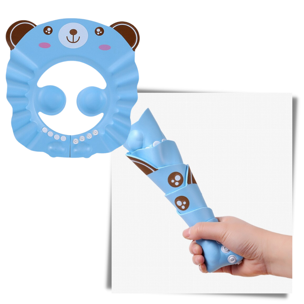 Cuffia da doccia e protezioni per le orecchie per bambini