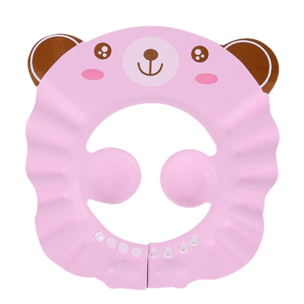 Shower cap and ear protectors for children