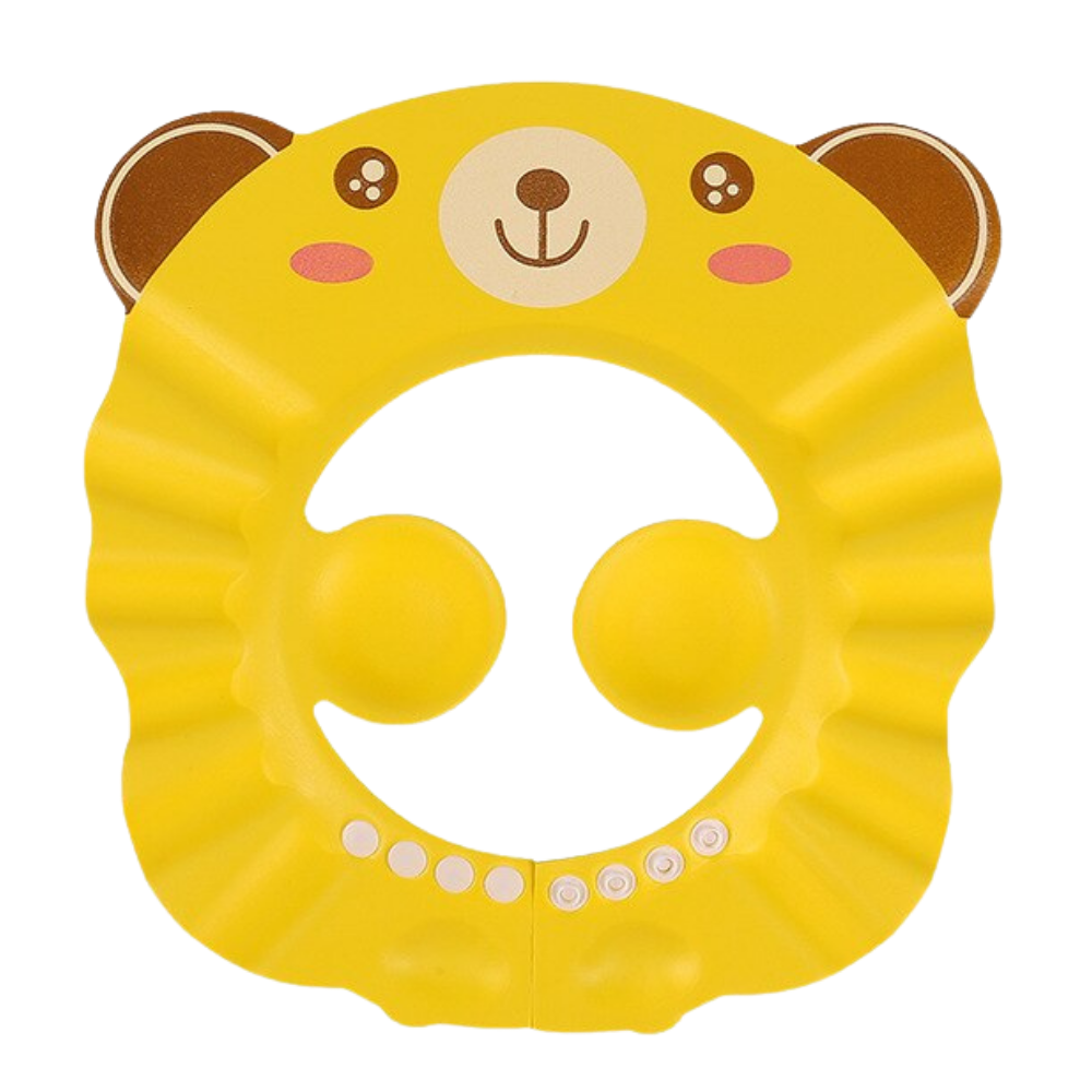 Shower cap and ear protectors for children