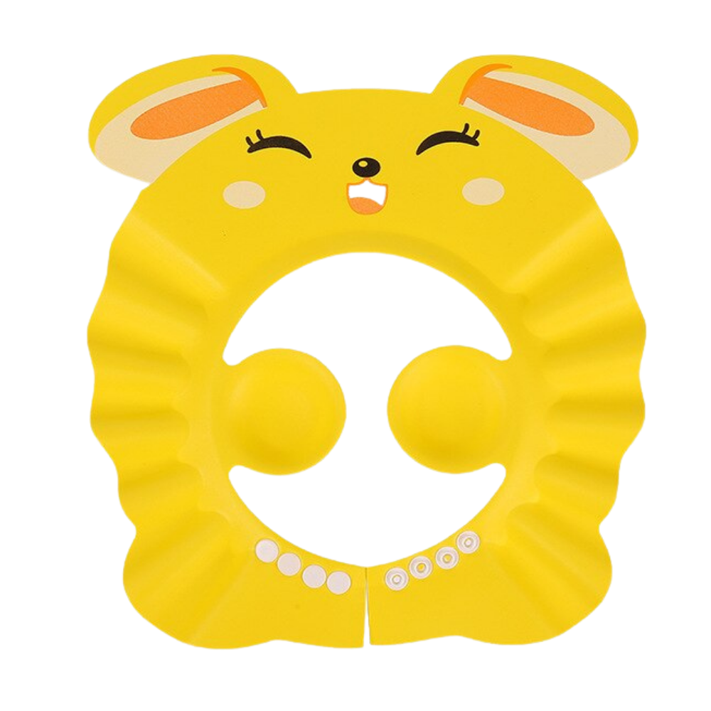 Shower cap and ear protectors for children