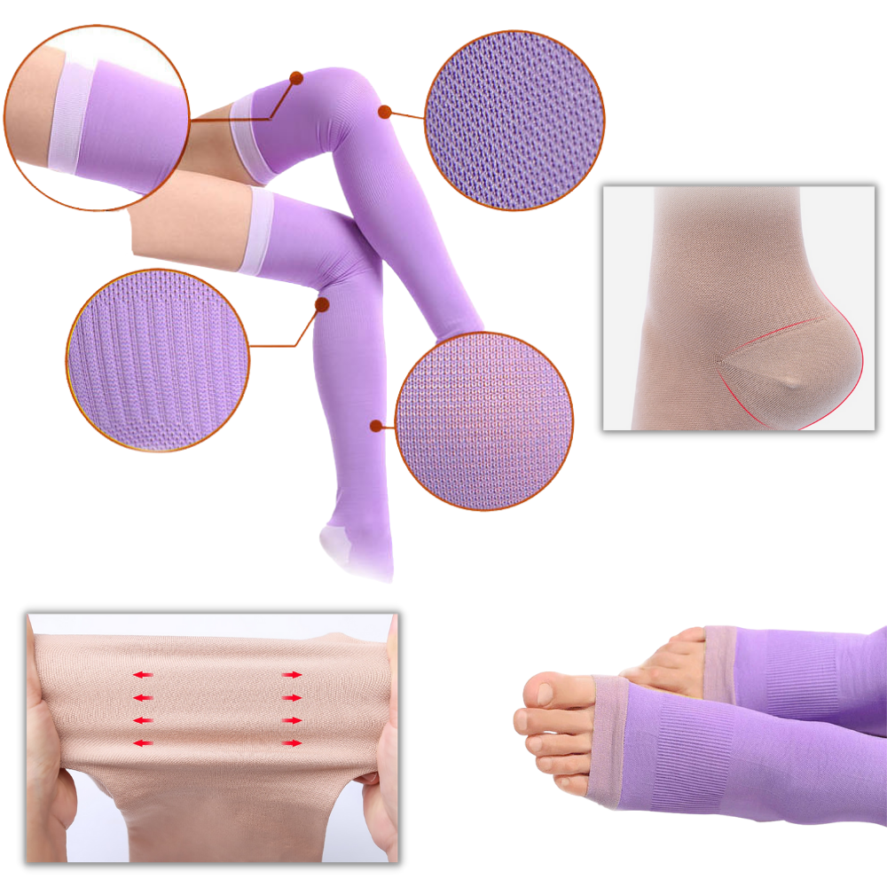 Paio di collant snellenti per le gambe - Ozerty