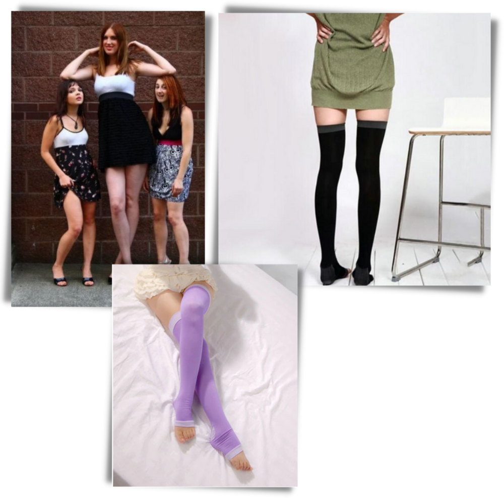 Paio di collant snellenti per le gambe