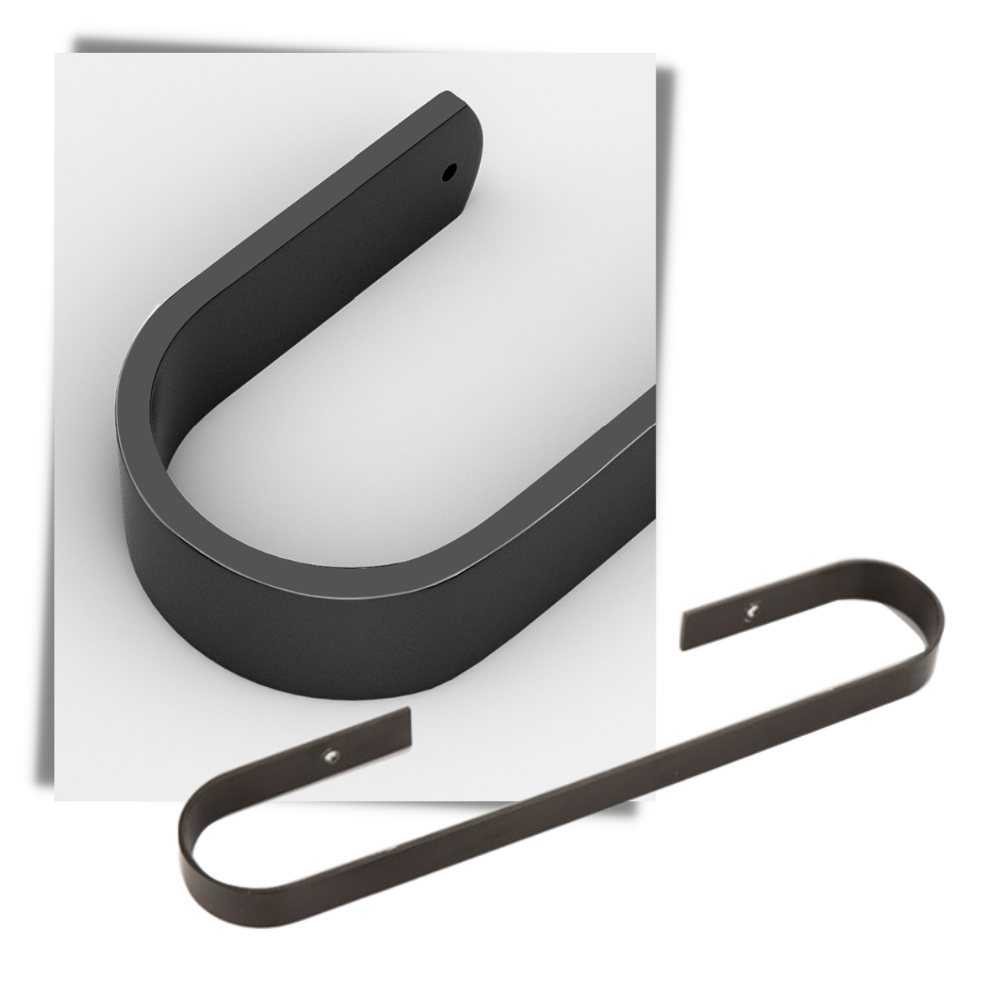 Portapantofole a parete in alluminio - Ozerty