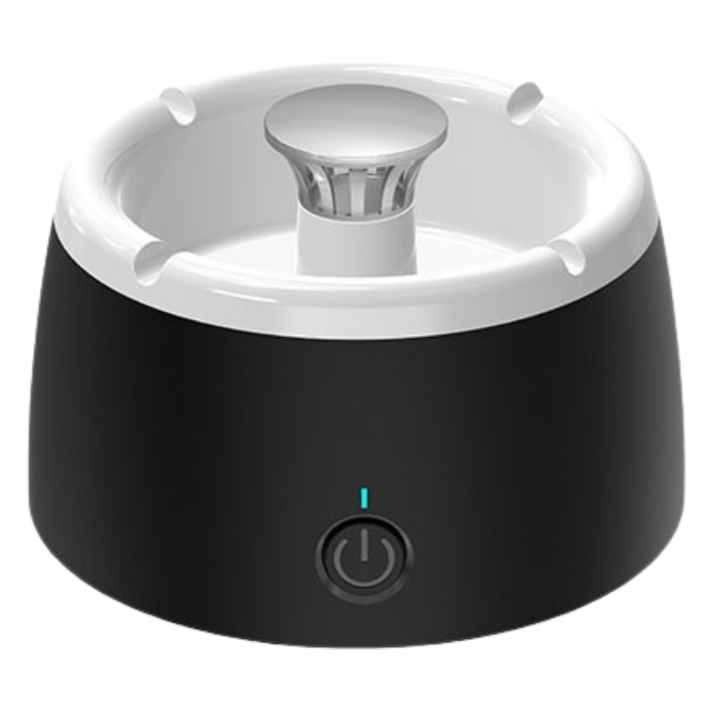 Smart ashtray for smoke removal