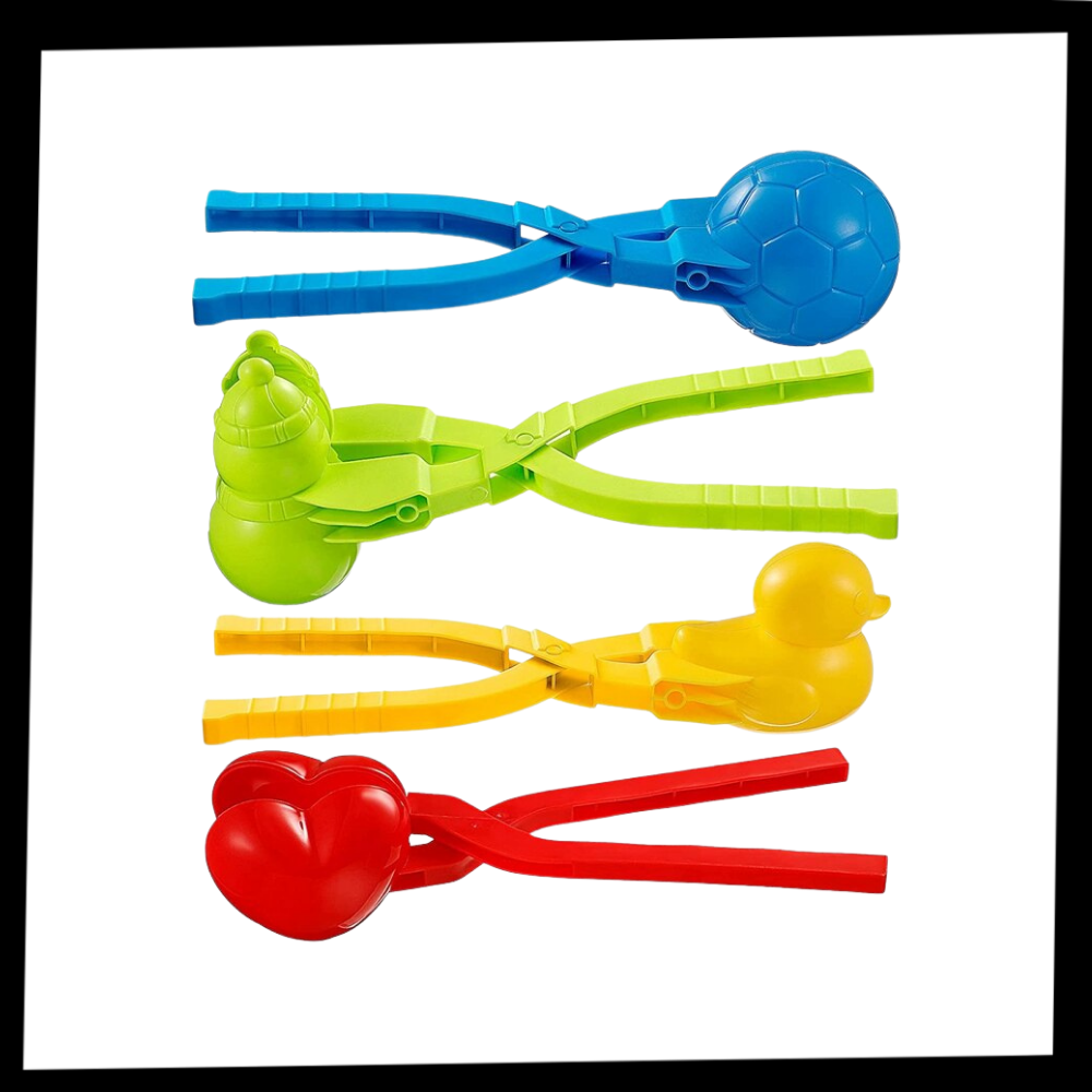 4 pezzi per la produzione di palle di neve - Ozerty