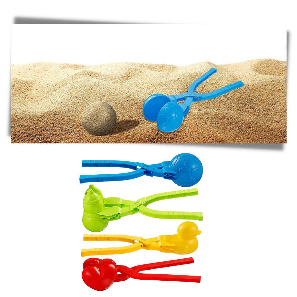 4 pezzi per la produzione di palle di neve - Ozerty