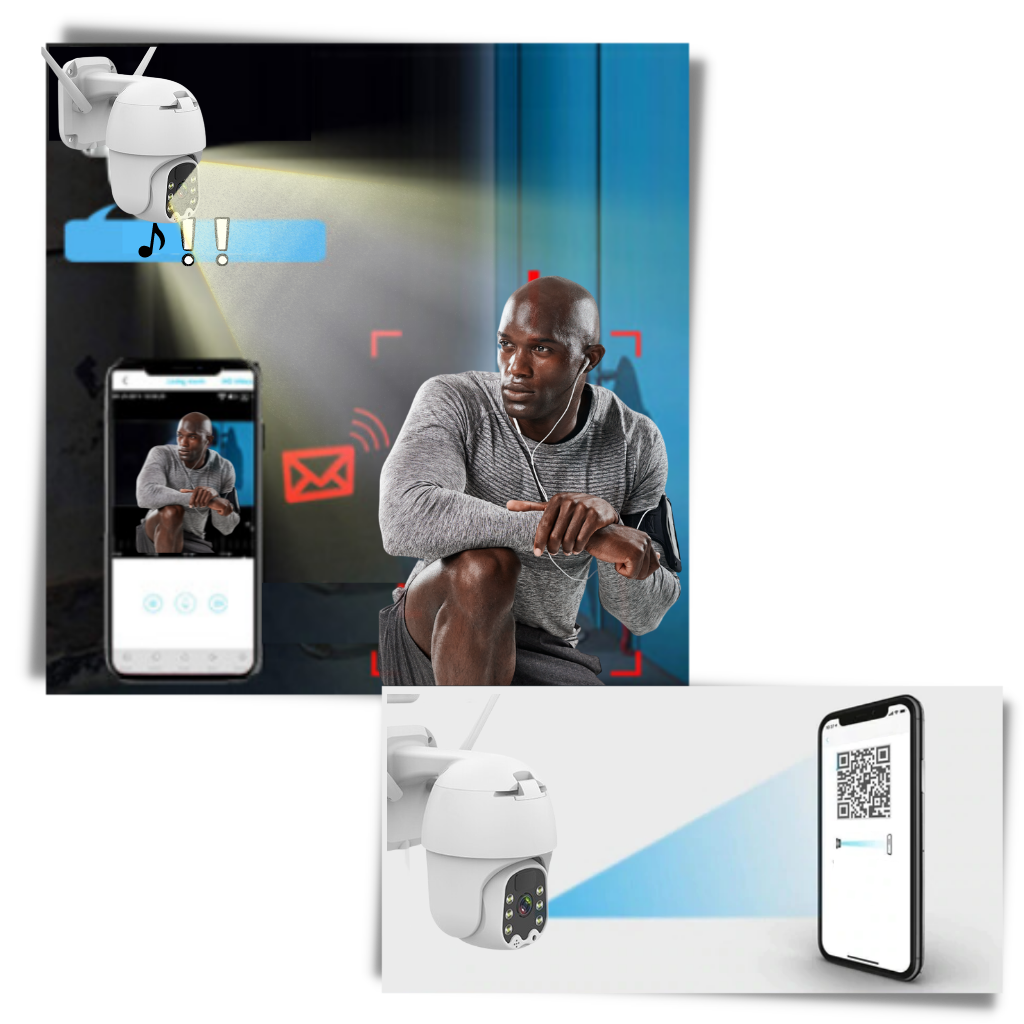 Telecamera esterna a energia solare - Ozerty