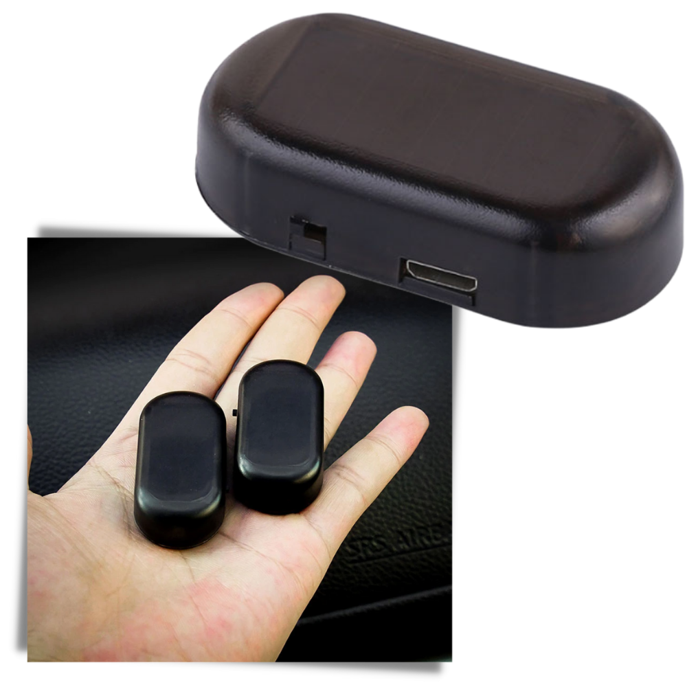 Luce di segnalazione per auto ad energia solare - Ozerty