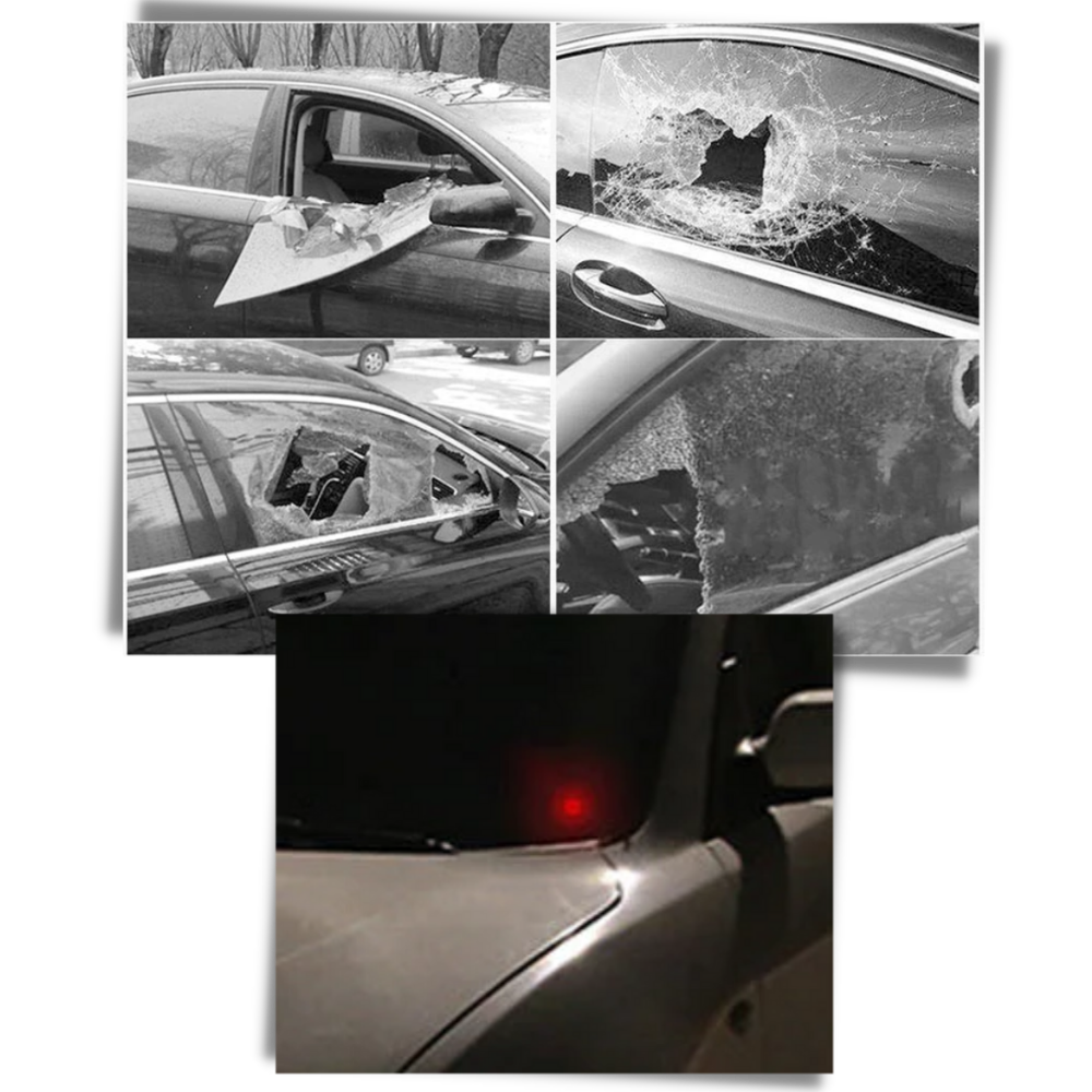 Luce di segnalazione per auto ad energia solare - Ozerty