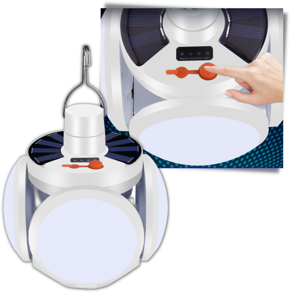 Lampada LED da campeggio ricaricabile