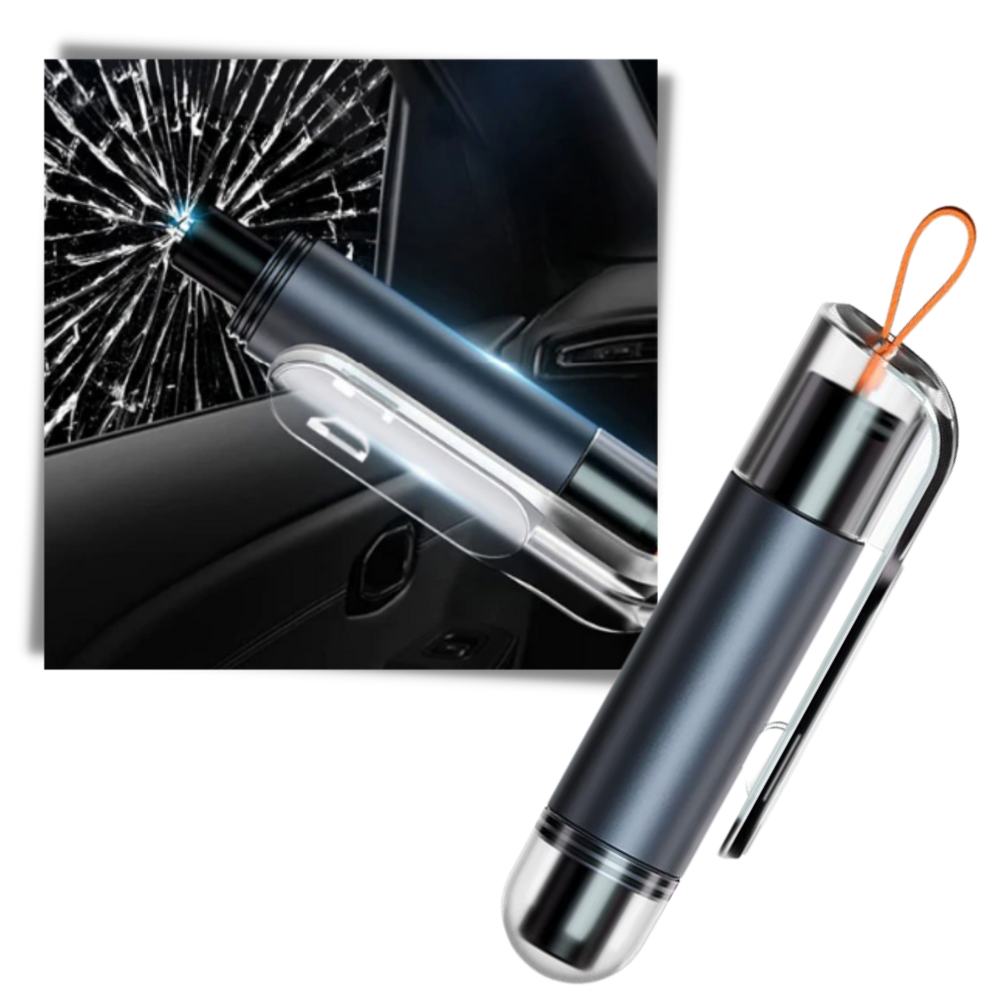 Strumento di sicurezza multifunzionale a martello - Ozerty