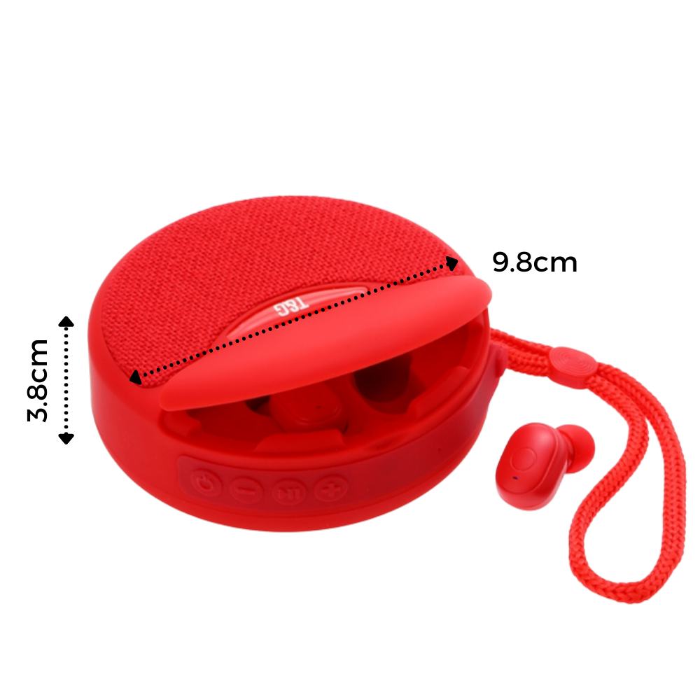 Altoparlante bluetooth senza fili con auricolari - Ozerty