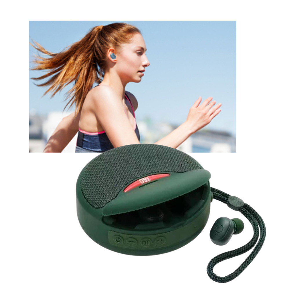 Altoparlante bluetooth senza fili con auricolari - Ozerty