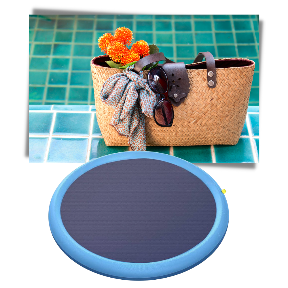 Piscina a spruzzo d'acqua per animali e bambini