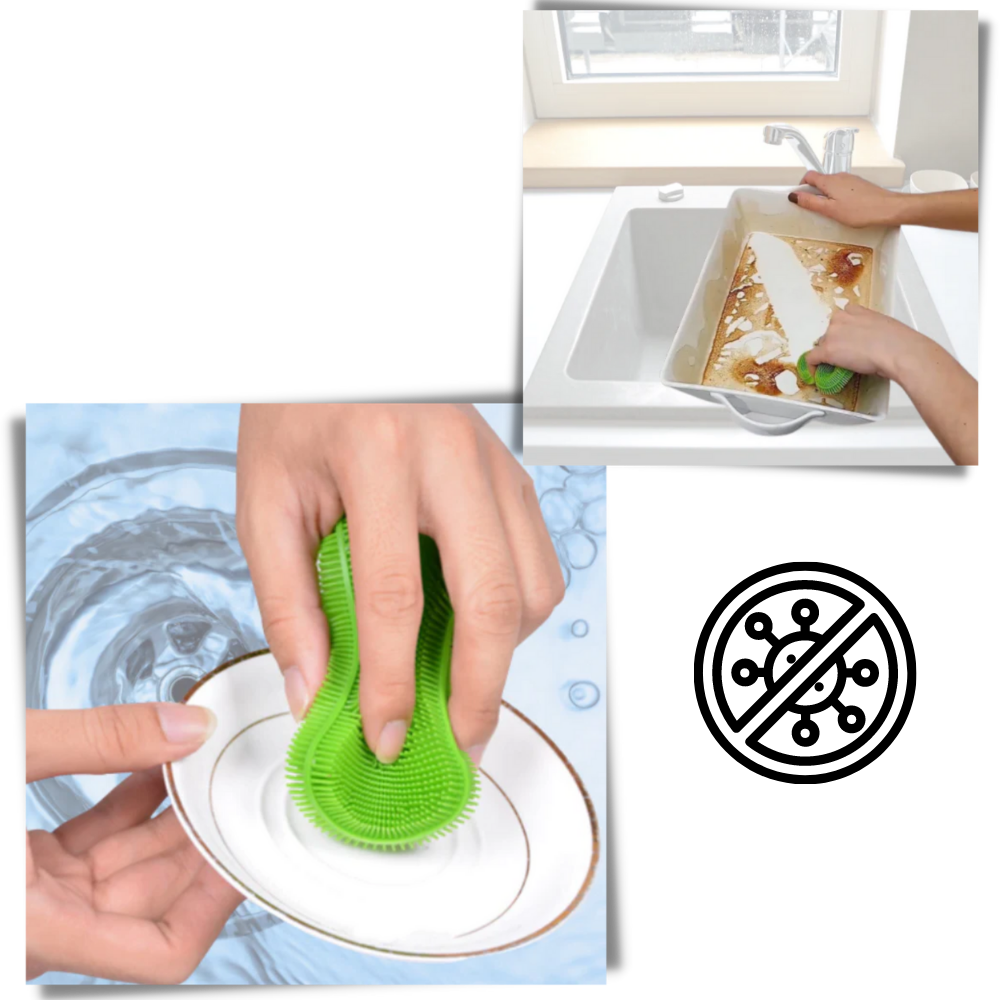 Spugna da cucina in silicone - Ozerty