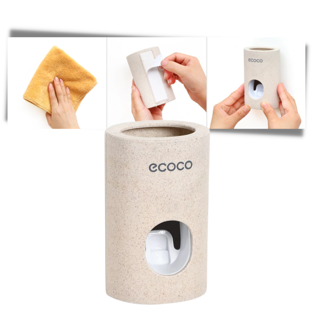 Distributore di dentifricio a parete