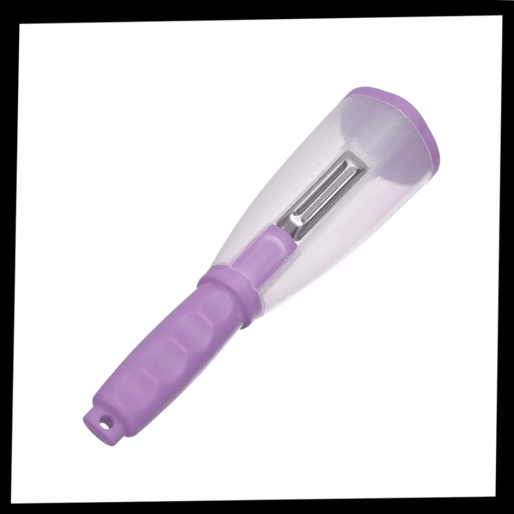 Pelapatate per frutta e verdura con raccoglitore - Ozerty