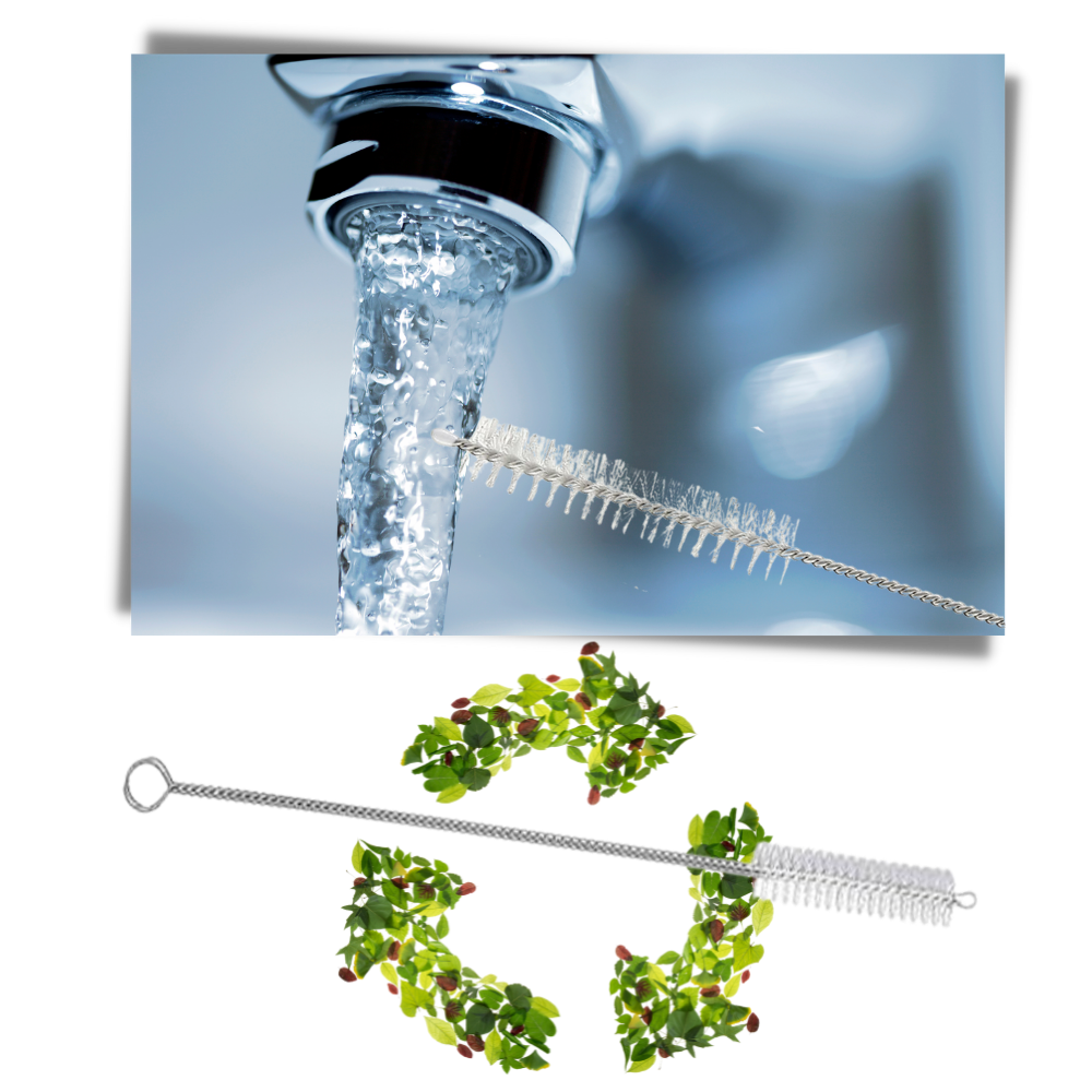 Confezione da 10 spazzole per la pulizia della cannuccia