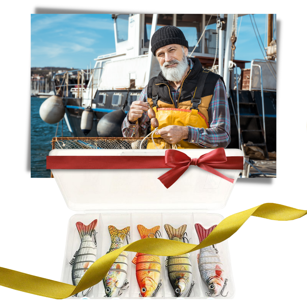 Set di esche artificiali da pesca oscillanti - Ozerty