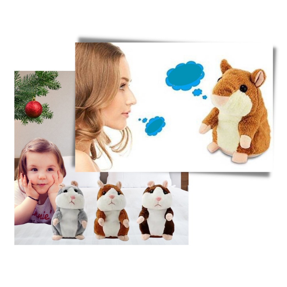 Criceto parlante in peluche - Ozerty