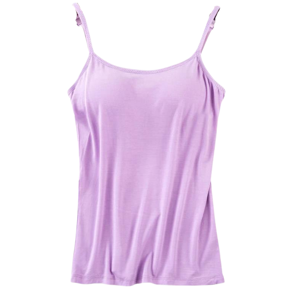 Canotta con reggiseno incorporato