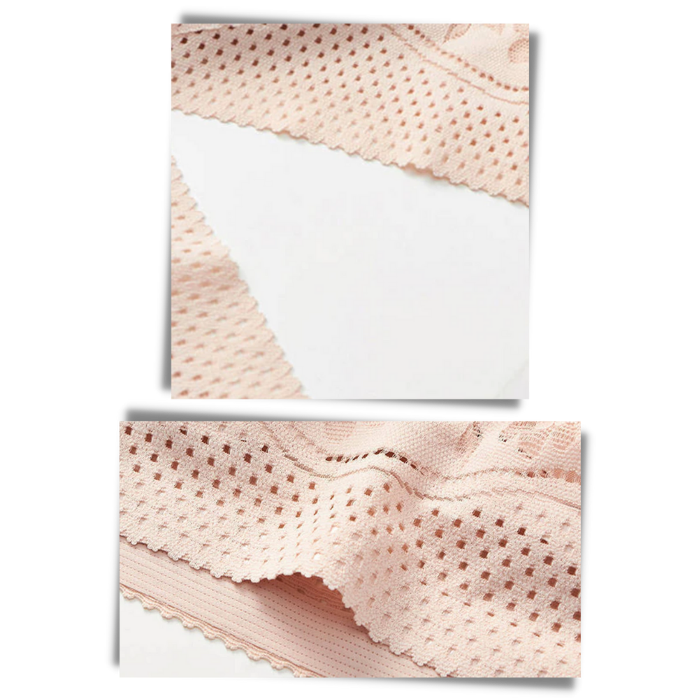 Reggiseno di pizzo traspirante senza cuciture - Ozerty