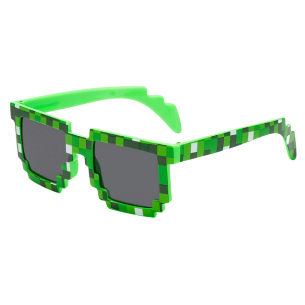 Trendy pixel sunglasses